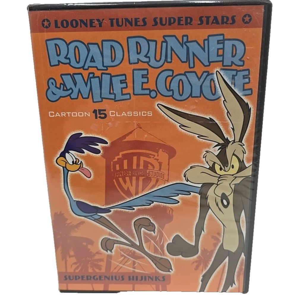 Looney Tunes Super Stars: Road Runner and Wile E. Coyote (DVD) SEALED